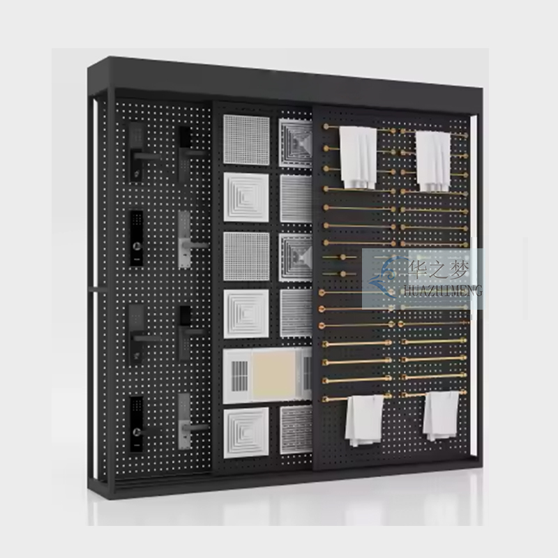 Customize Metal Push Pull Sliding Hardware Tools Display Rack