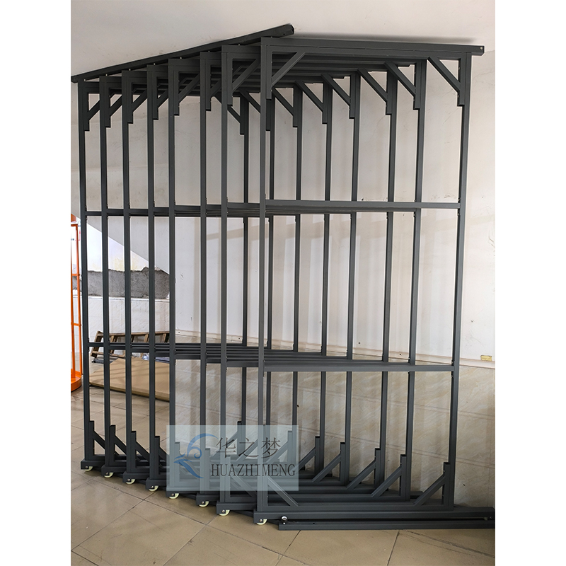 Manufactory Pull-Push Oblique Bracket Marble Display Rack - Image 2