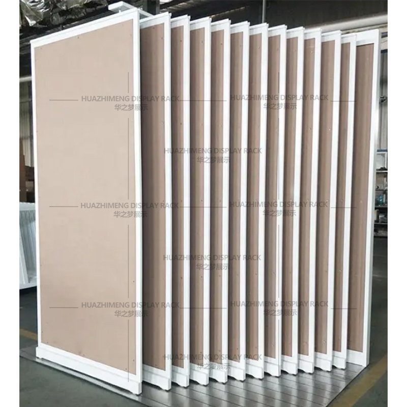 Custom Exhibition Hall Floor Tiles Display Rack Push-pull - Image 4