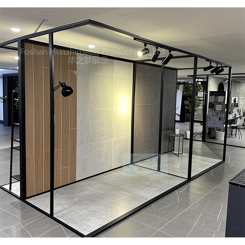 Customized Tile Bathroom Simulation Display Stone Display Rack - Image 3