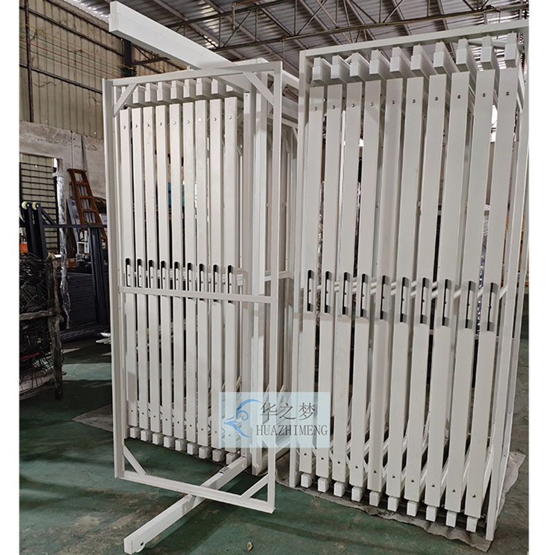 Large Format Rotating Porcelain Floor Wooden Tile Display Racks - Image 3