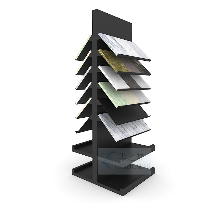 Wood Flooring Standing Marble Stone Sample Tile Displays Rack