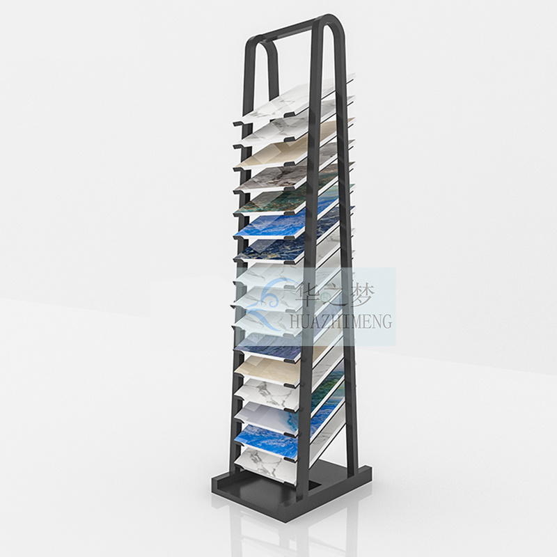 Factory Modern Metal Tile Mosaic Exhibition Hall Display Stand