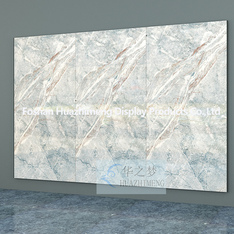 Wall Mounted Tiles Marble Stone Slab Wood Floor Displays Rack - Image 2