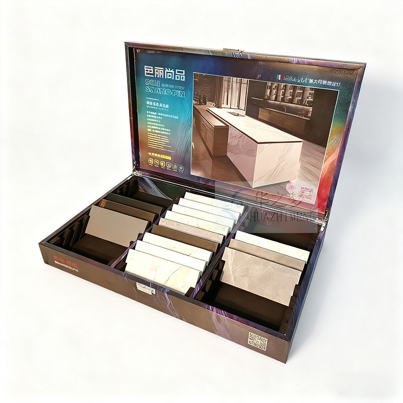 Customize Box Packing Stone Granite Marble Ceramic Tile Sample Book