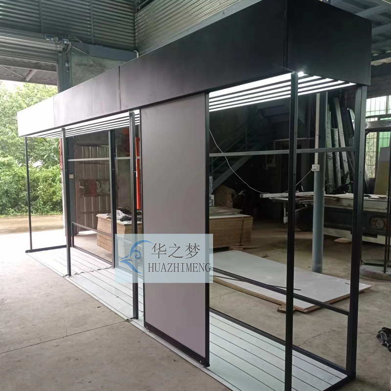 Wood Flooring Parquet Ceramic Pattern Slab Sliding Display Rack