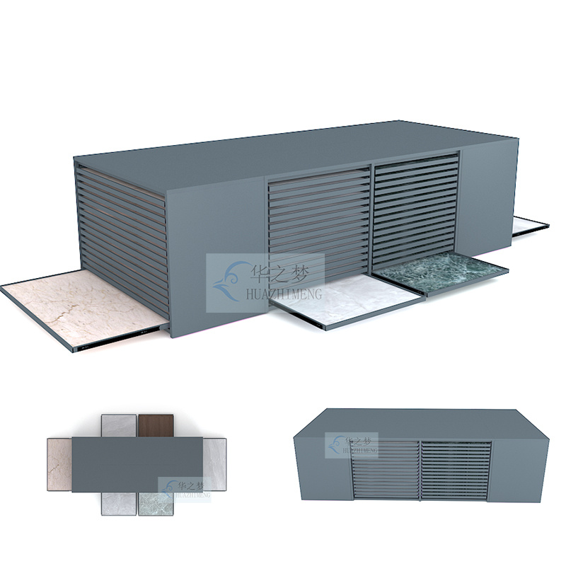 Marble Tile Granite Sample Drawer Stone Display Drawer Rack