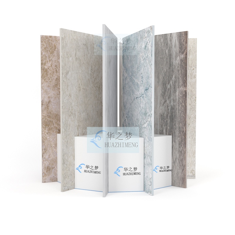 Hot Sale Tile Granite Quartz Stone Metal Slots Display Rack - Image 2