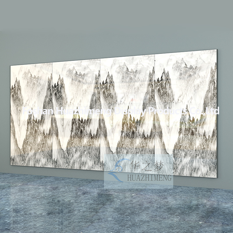 Wall Mounted Tiles Marble Stone Slab Wood Floor Displays Rack - Image 3