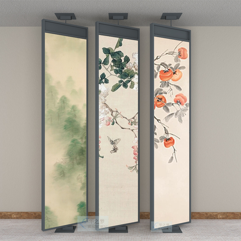 wallpaper 360 degree turning wallpaper fabric display rack - Image 2