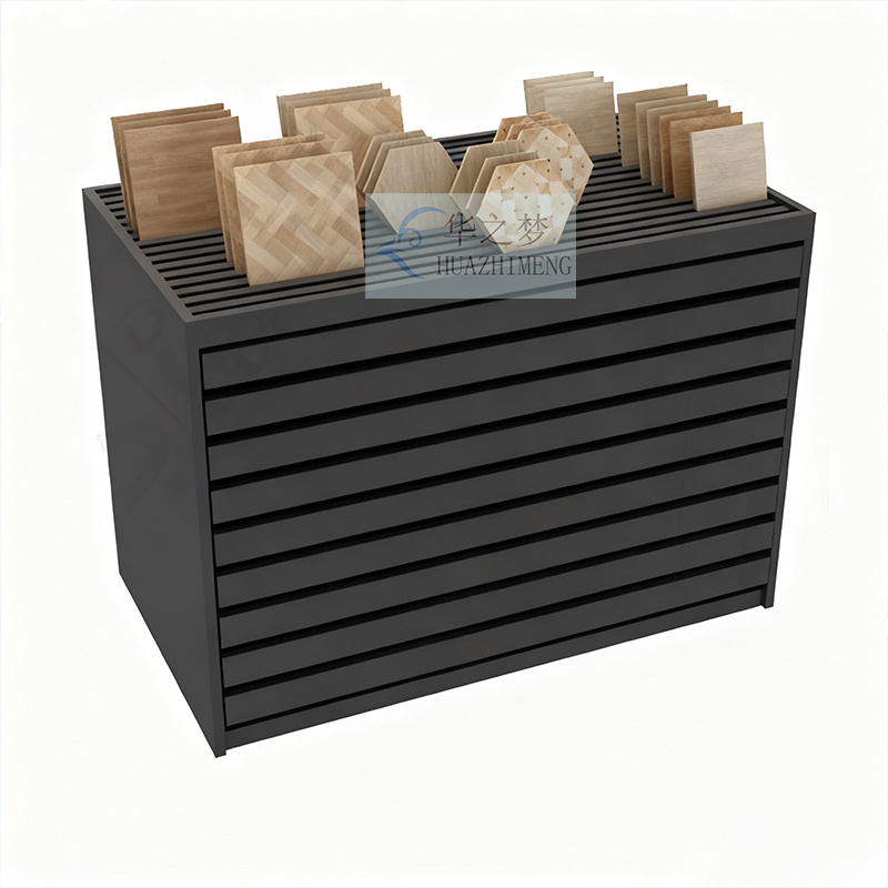 Custom 12 Floors Layer Cabinet 60×120 Tile Stone Display Rack