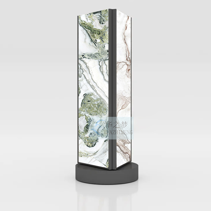 Rotating Type Marble Granite Slab Mosaic Tile Sample Display Rack