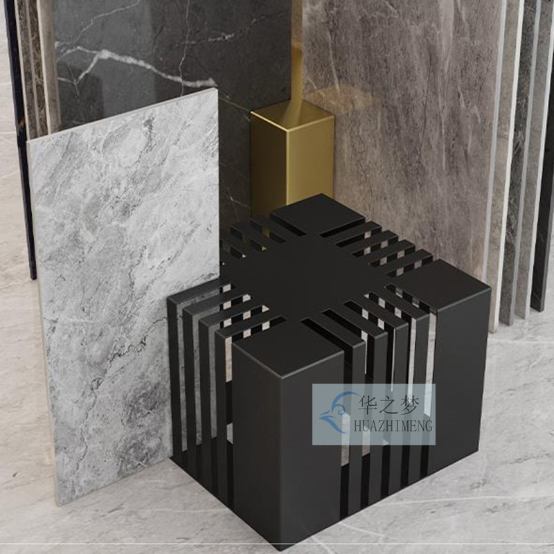 Tile Display Stand Slot Sample Quartz Stone Marble Slab Metal Rack