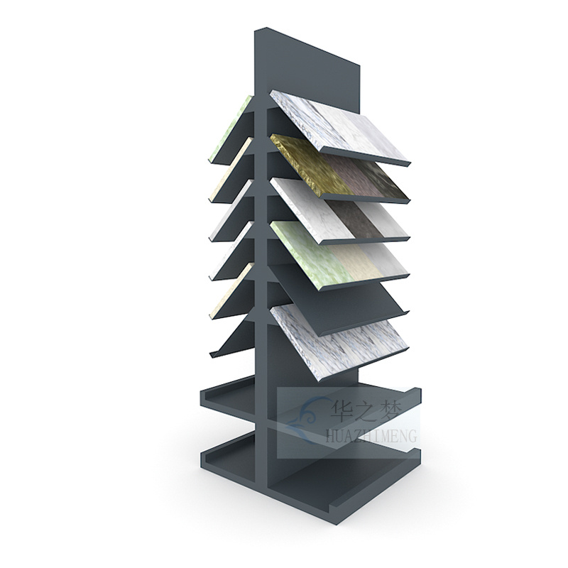 Wood Flooring Standing Marble Stone Sample Tile Displays Rack - Image 2
