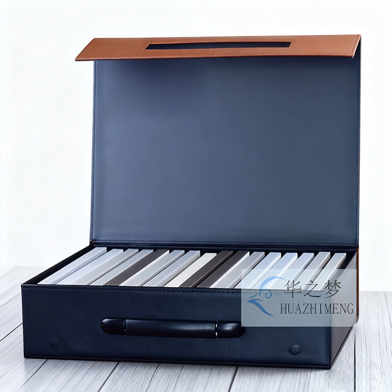 Wholesale Quartz Sample Case Granite Tile Stone Show Flap Box
