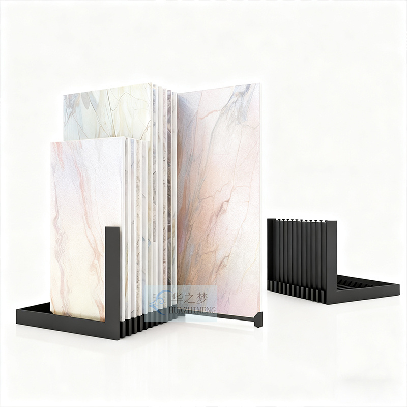 liding tile marble quartz granite stone porcelain display stands