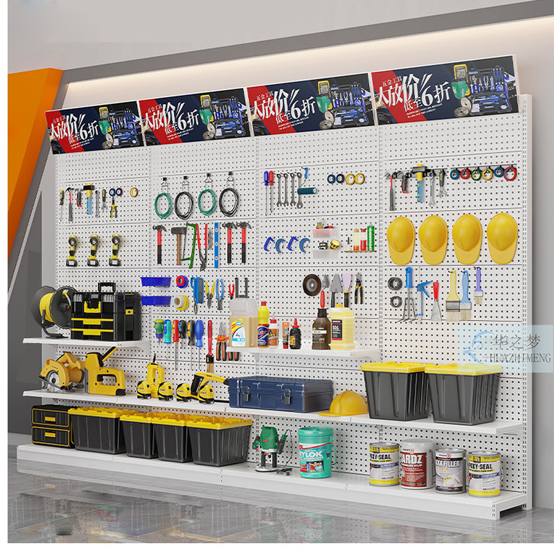 Power Tools Exhibition Stores Display Rack Hardware Shelving - Image 4