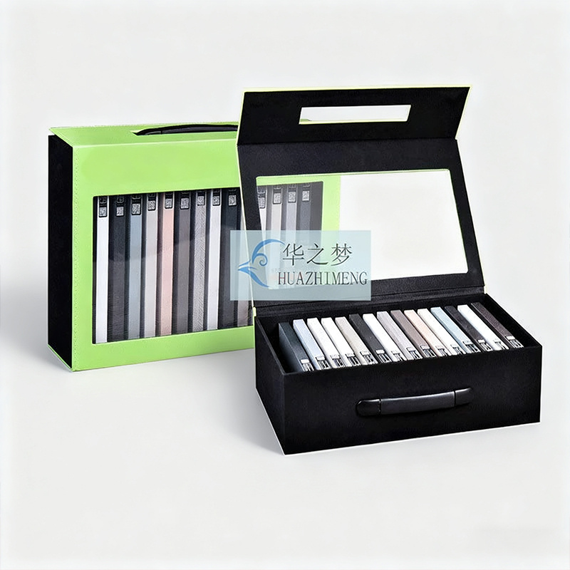 Tile Marble Display Book Rack Black Granit Stone Sample Box