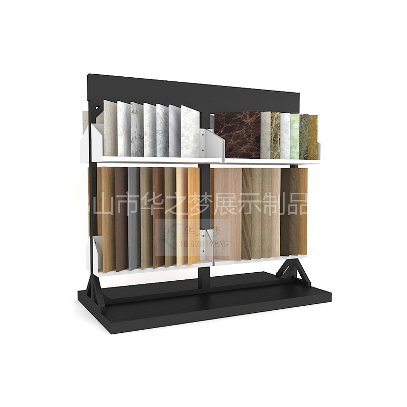 Tile Book Shelf Mosaic Marble Stone Wood Flooring Display Racks
