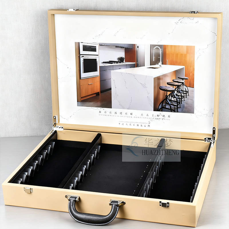 Custom Quartz Display Book Stone Sample Catalogue Packaging Box