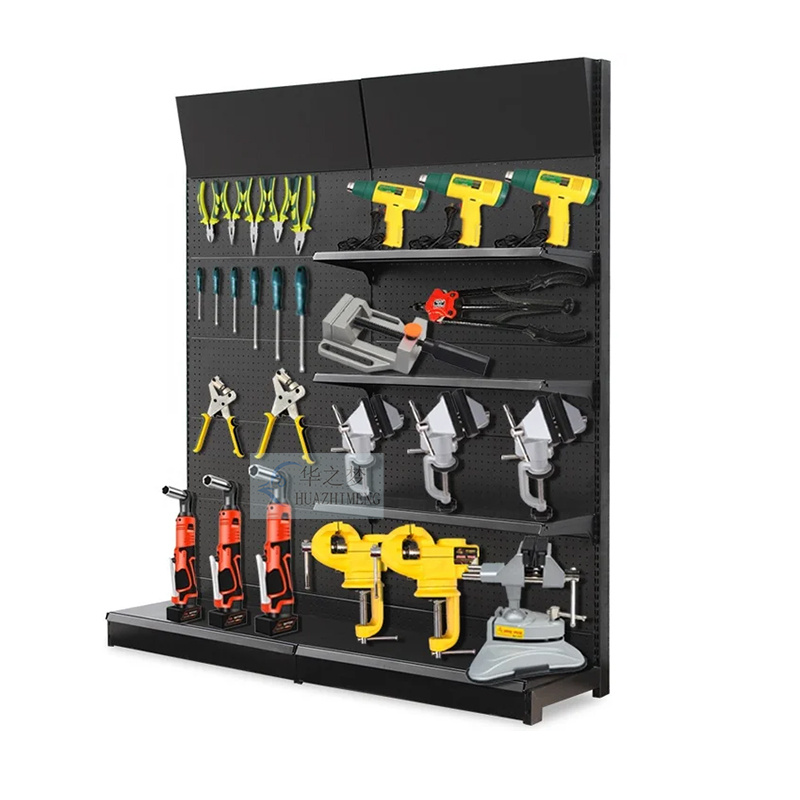 Power Tools Exhibition Stores Display Rack Hardware Shelving - Image 3