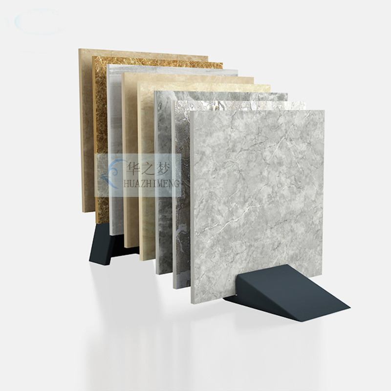 Stone Ceramic Specimen Retail Countertop Portable Display Rack