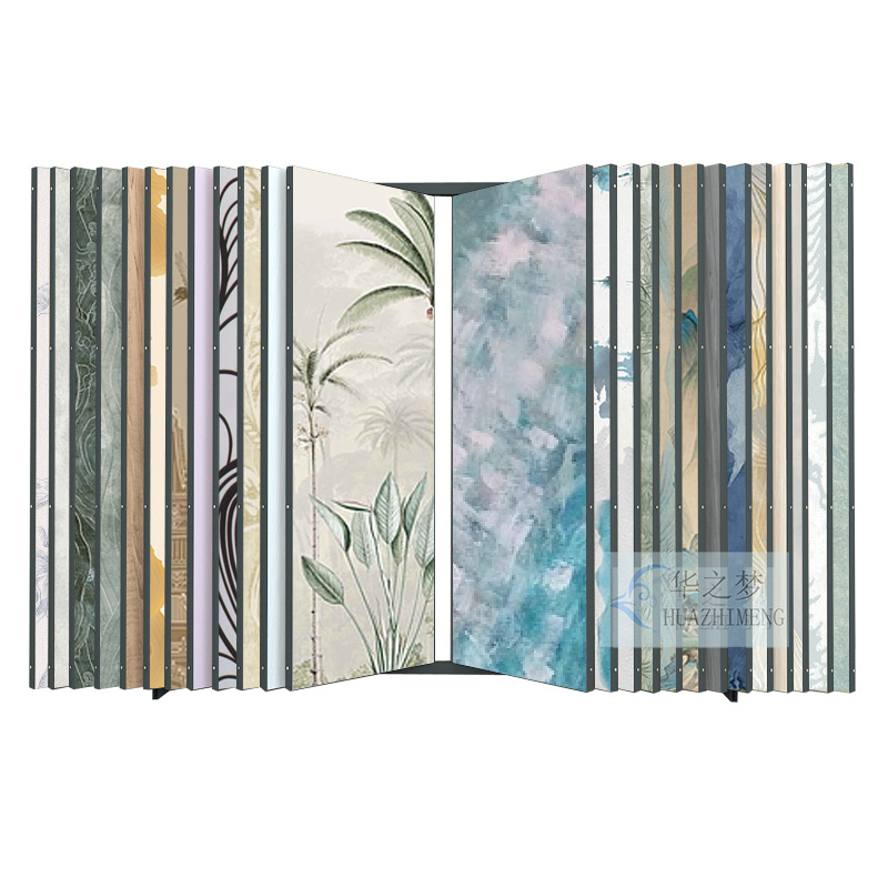 High-Quality Custom Factory Wallpaper And Curtain Display Stands