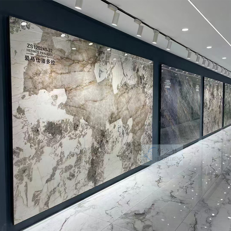 Wall Mounted Tiles Marble Stone Slab Wood Floor Displays Rack