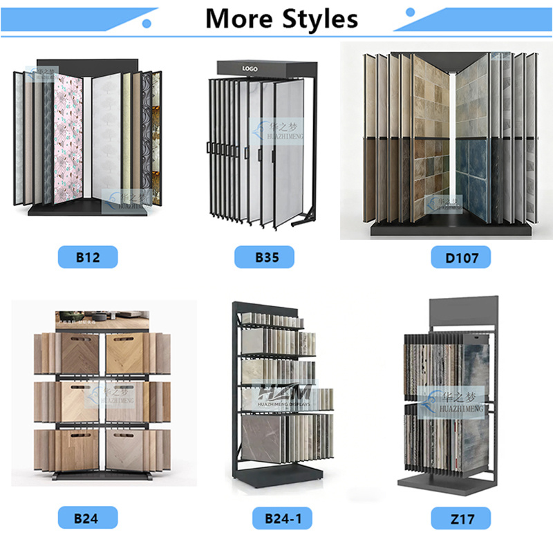 Page Turning Tiles Stone Granite Small Sample Display Stands - Image 4